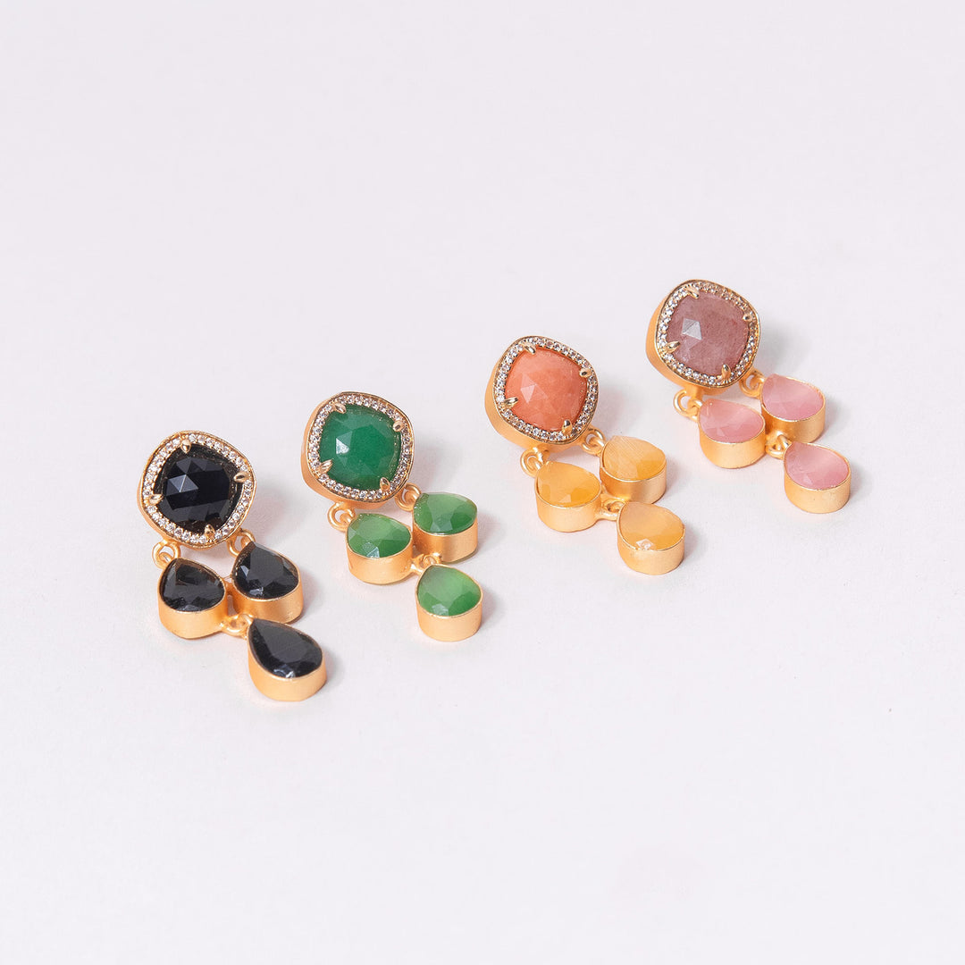 Samir Natural Stone Earrings
