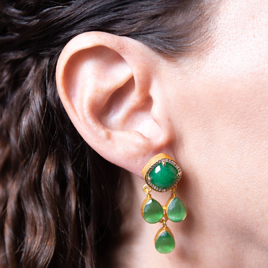 Samir Natural Stone Earrings