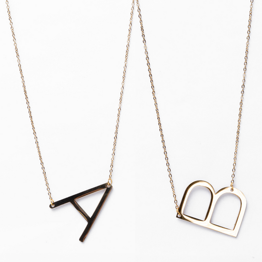 Statement Initial Necklace