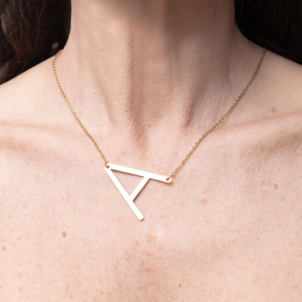 Statement Initial Necklace