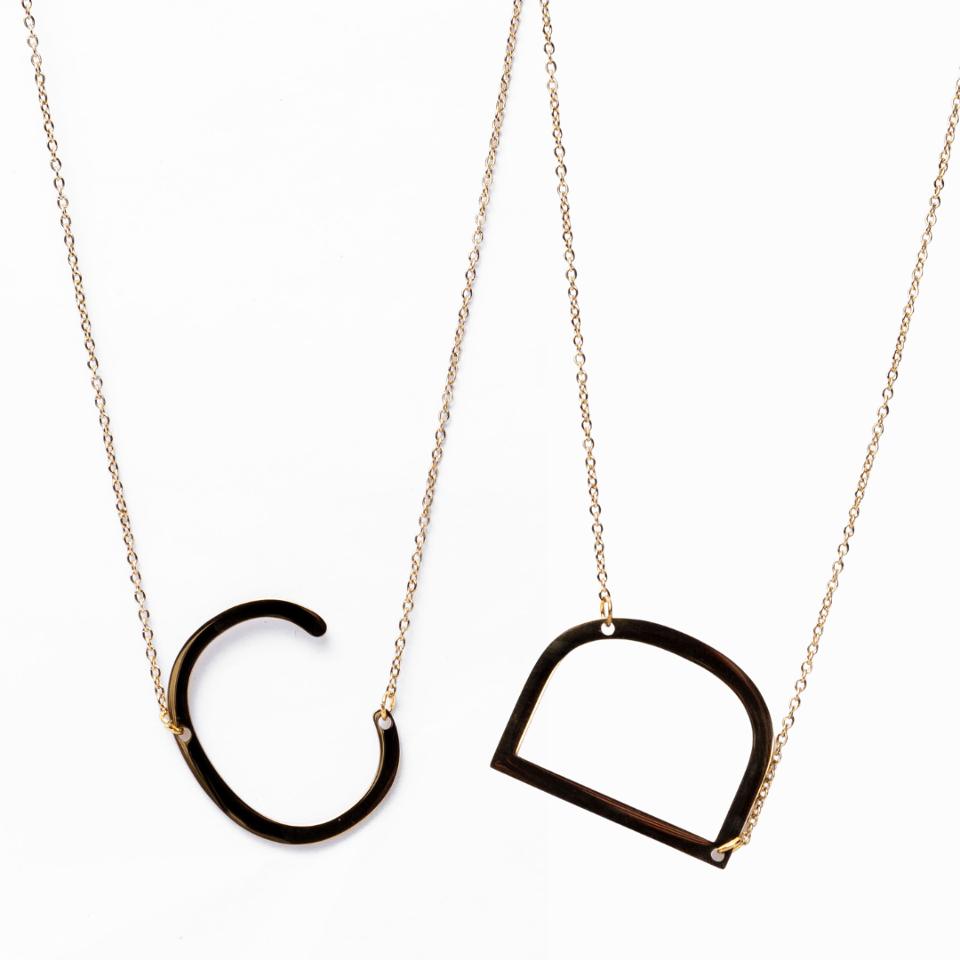 Statement Initial Necklace