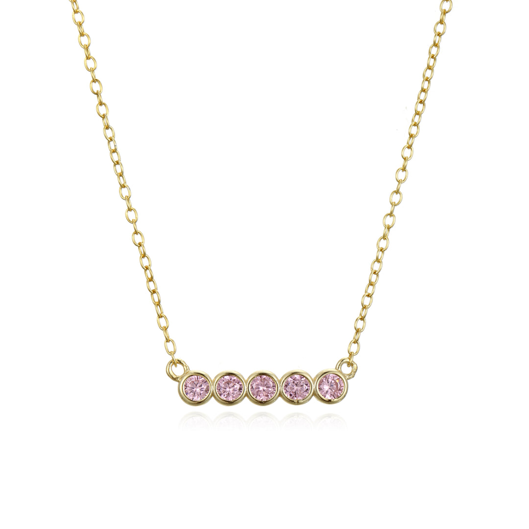 Azalea Necklace Pink