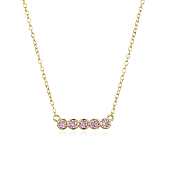 Azalea Necklace Pink