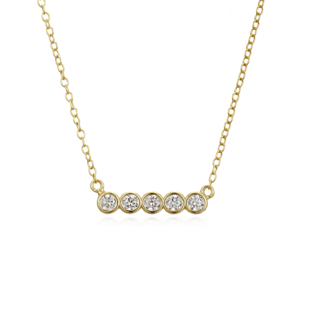 Azalea Necklace White
