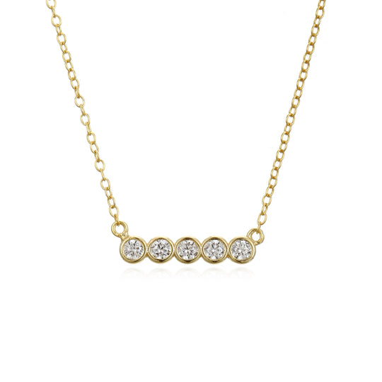 Azalea Necklace White