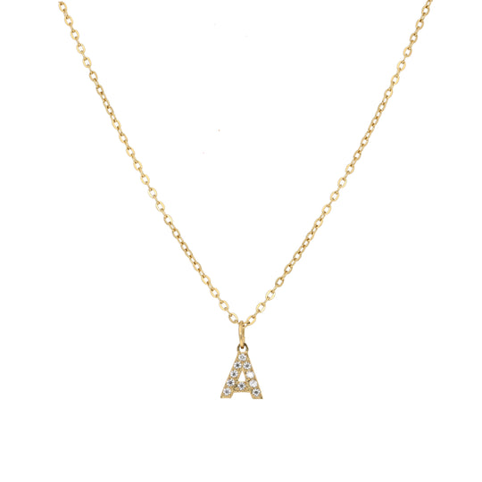 Luz Initial Necklace