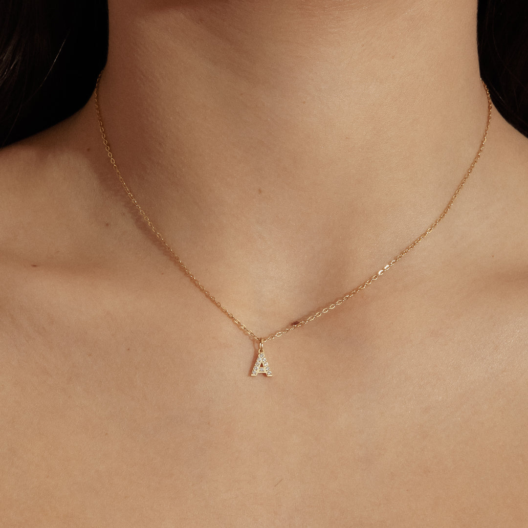 Luz Initial Necklace