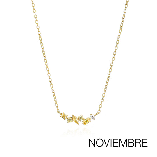 Adelle Birthstone Necklace