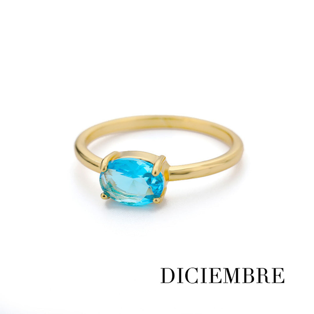 Birthstone rings