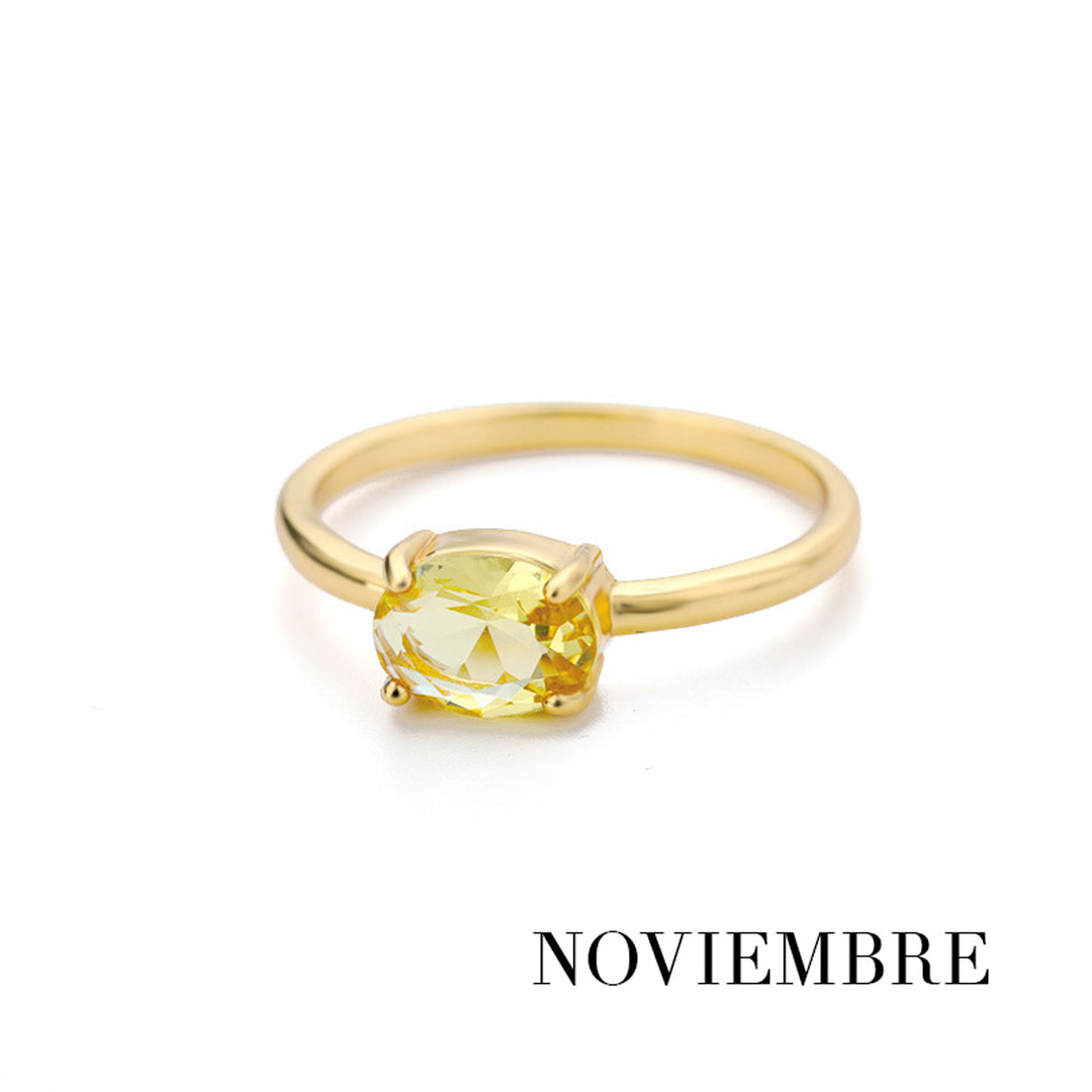 Birthstone rings