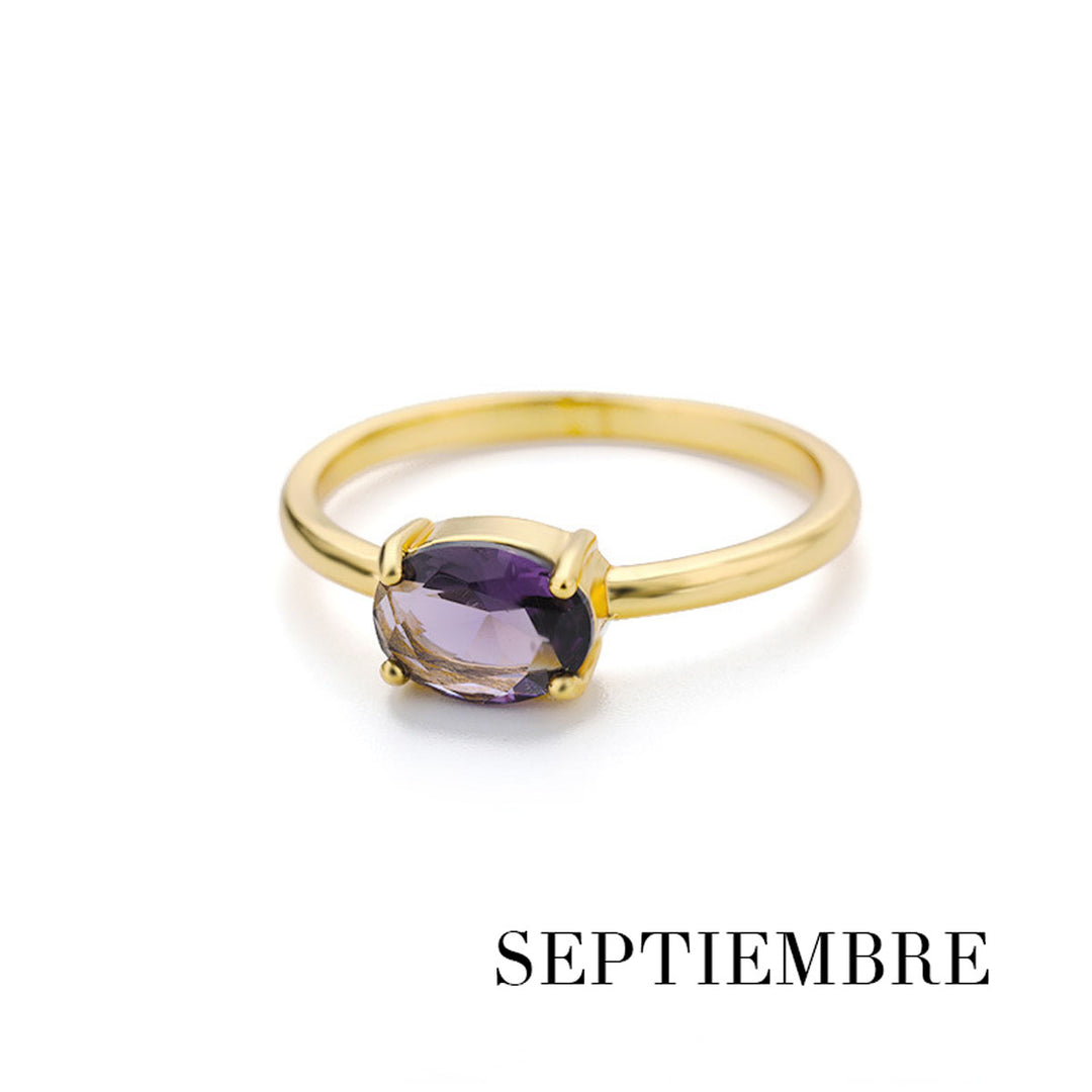 Birthstone rings