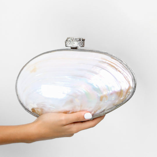 Goa Luxe Clutch Silver