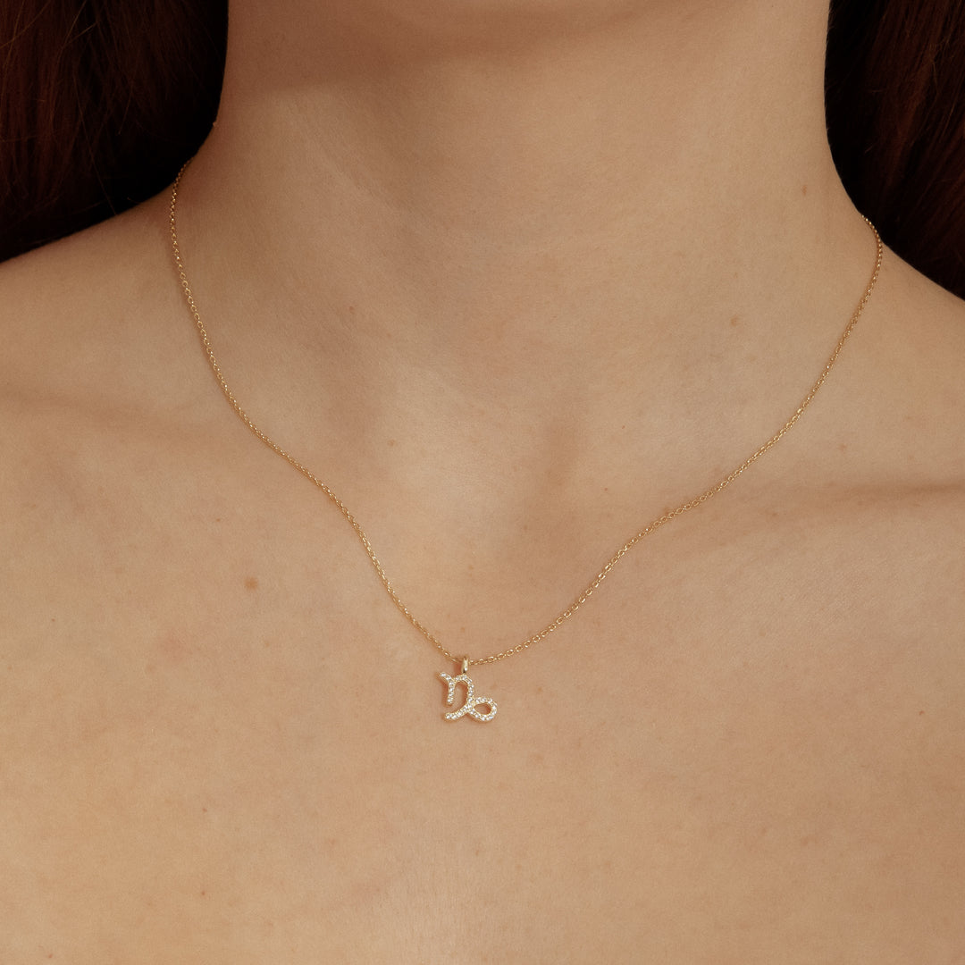 Adeline Zodiac Sign Necklace