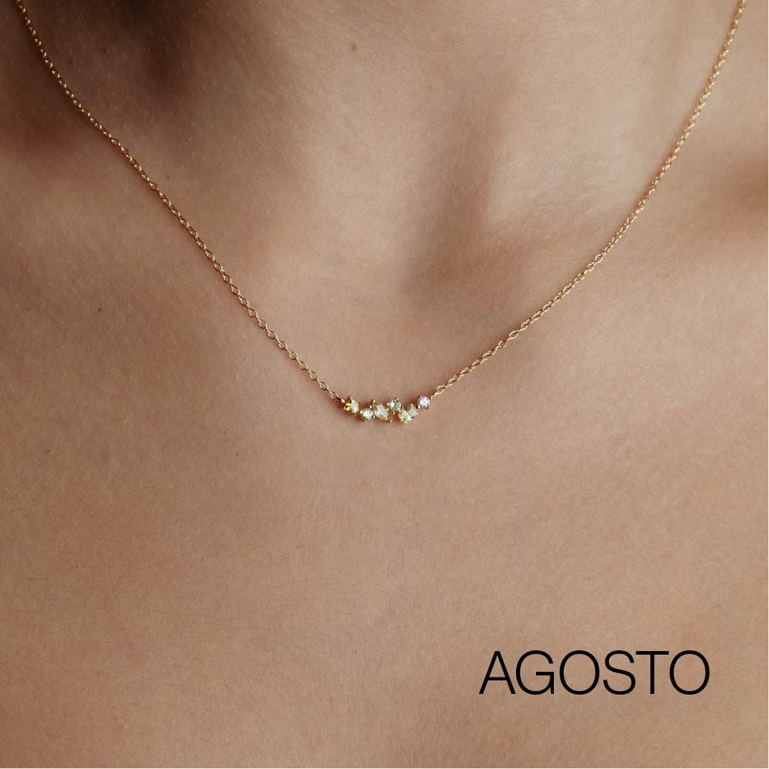 Adelle Birthstone Necklace