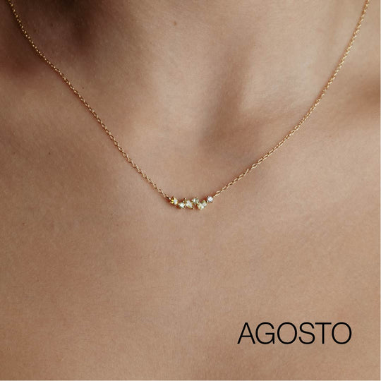 Adelle Birthstone Necklace