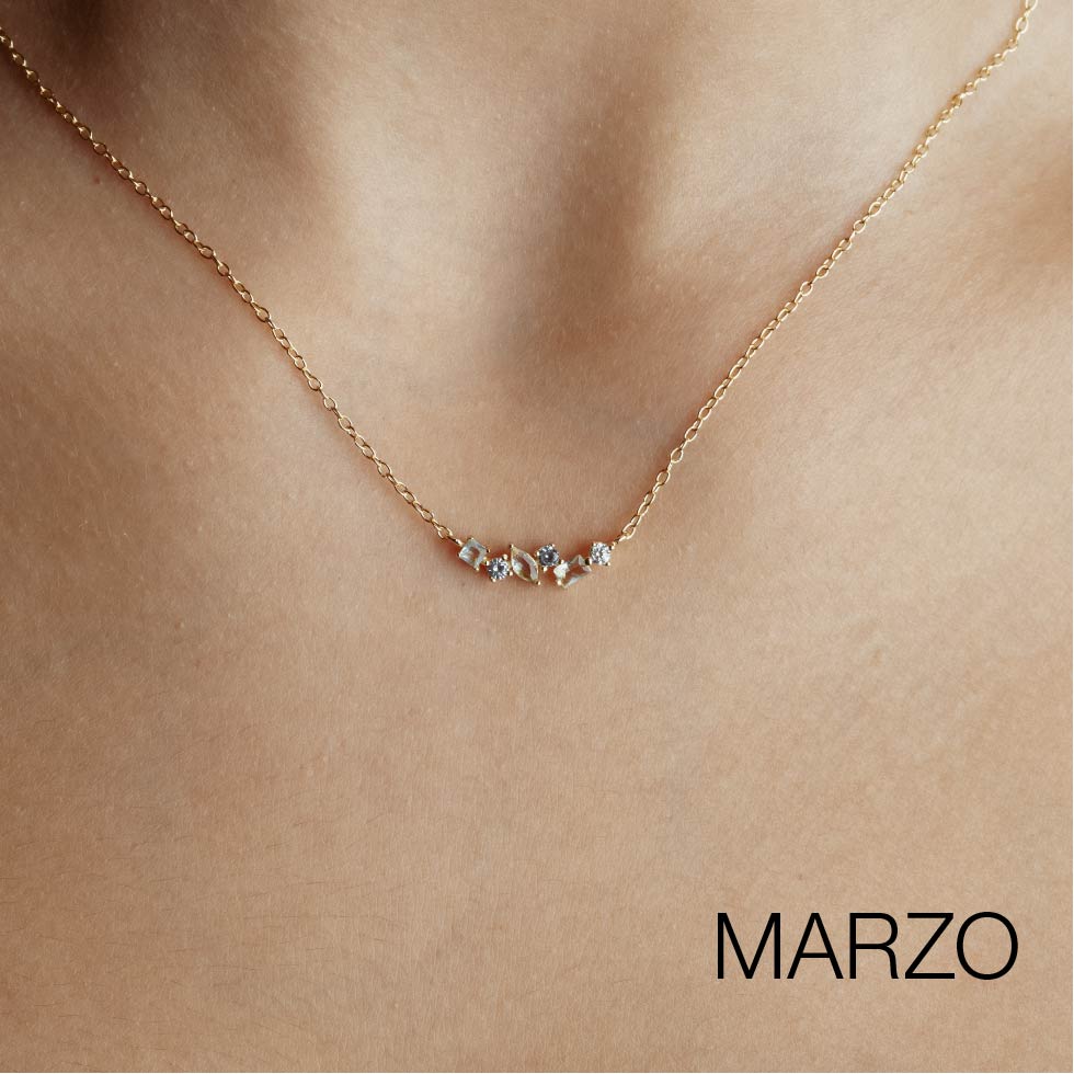 Adelle Birthstone Necklace