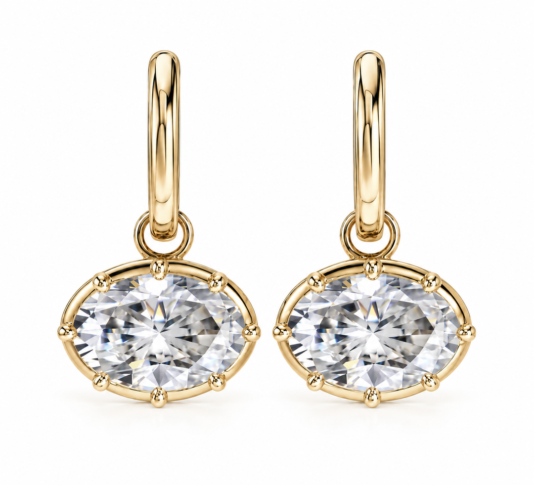 Hailey Maxi Earrings Gold PREORDER