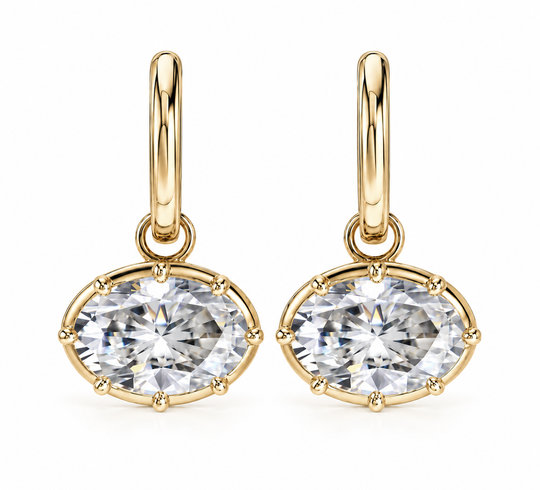 Hailey Maxi Earrings Gold PREORDER
