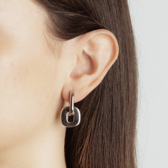 Cassie Earrings Silver