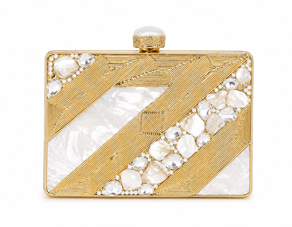 Penelope Clutch Gold