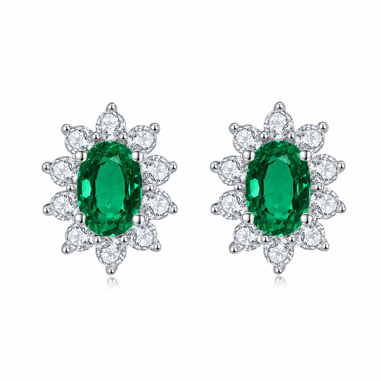 Esme Earrings Green