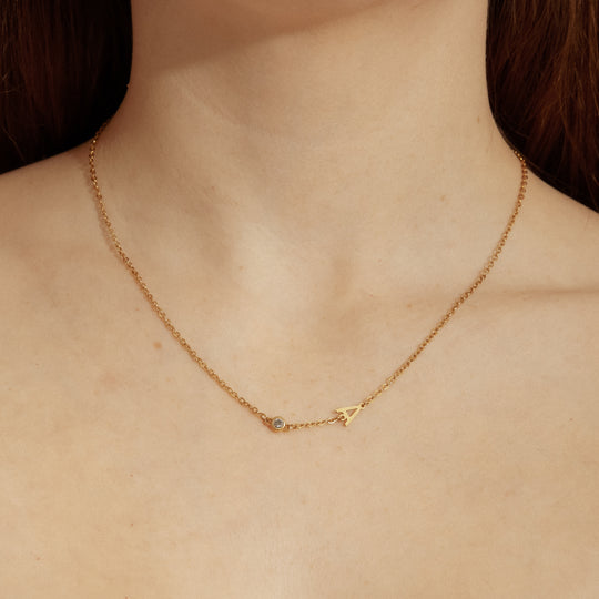 Eden Initial Necklace