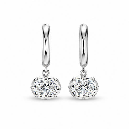 The Hailey Hoops Silver