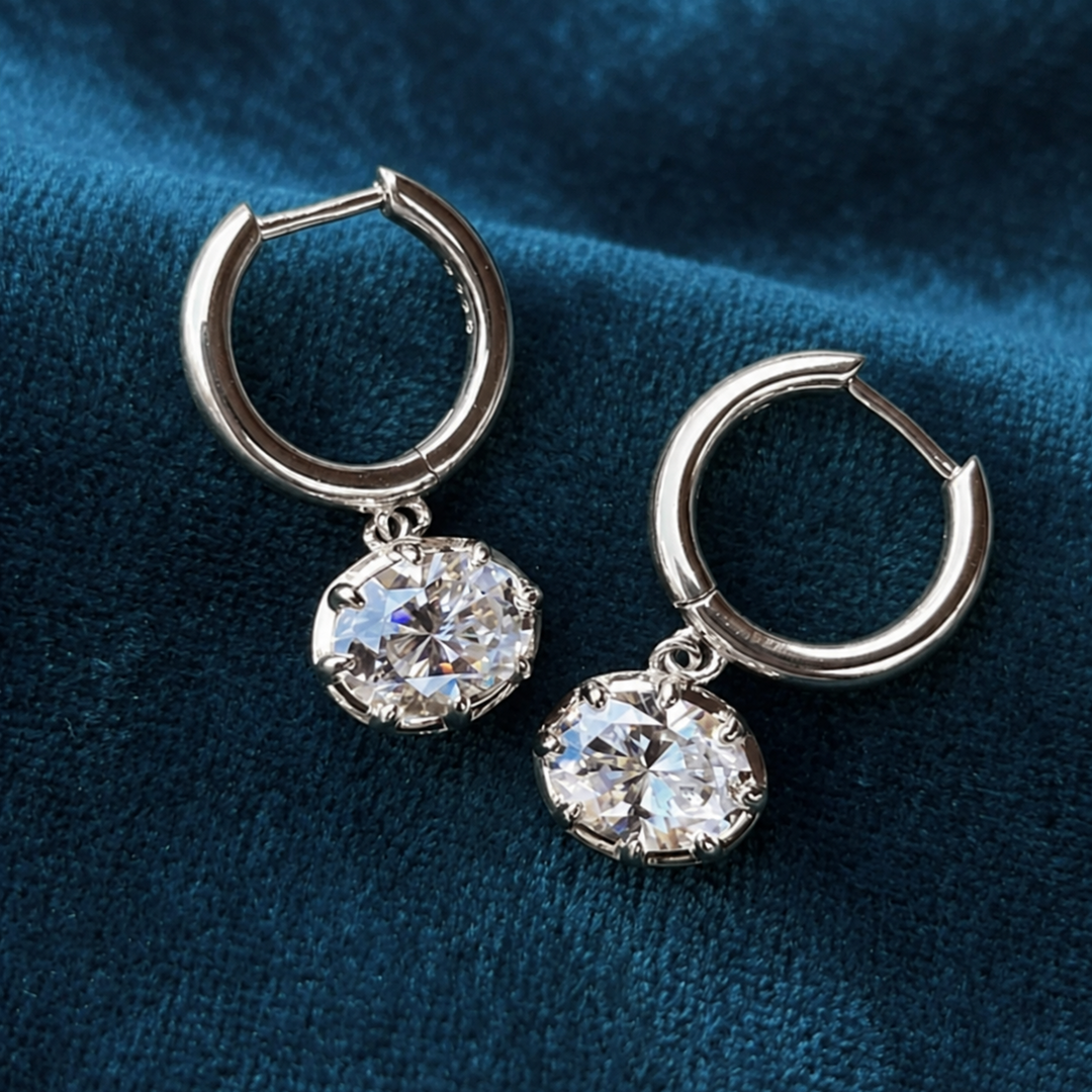 The Hailey Hoops Silver