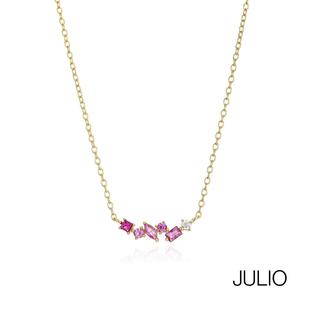 Adelle Birthstone Necklace