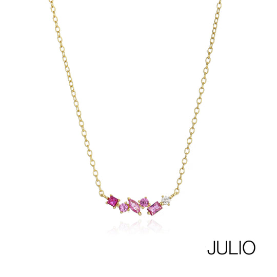 Adelle Birthstone Necklace
