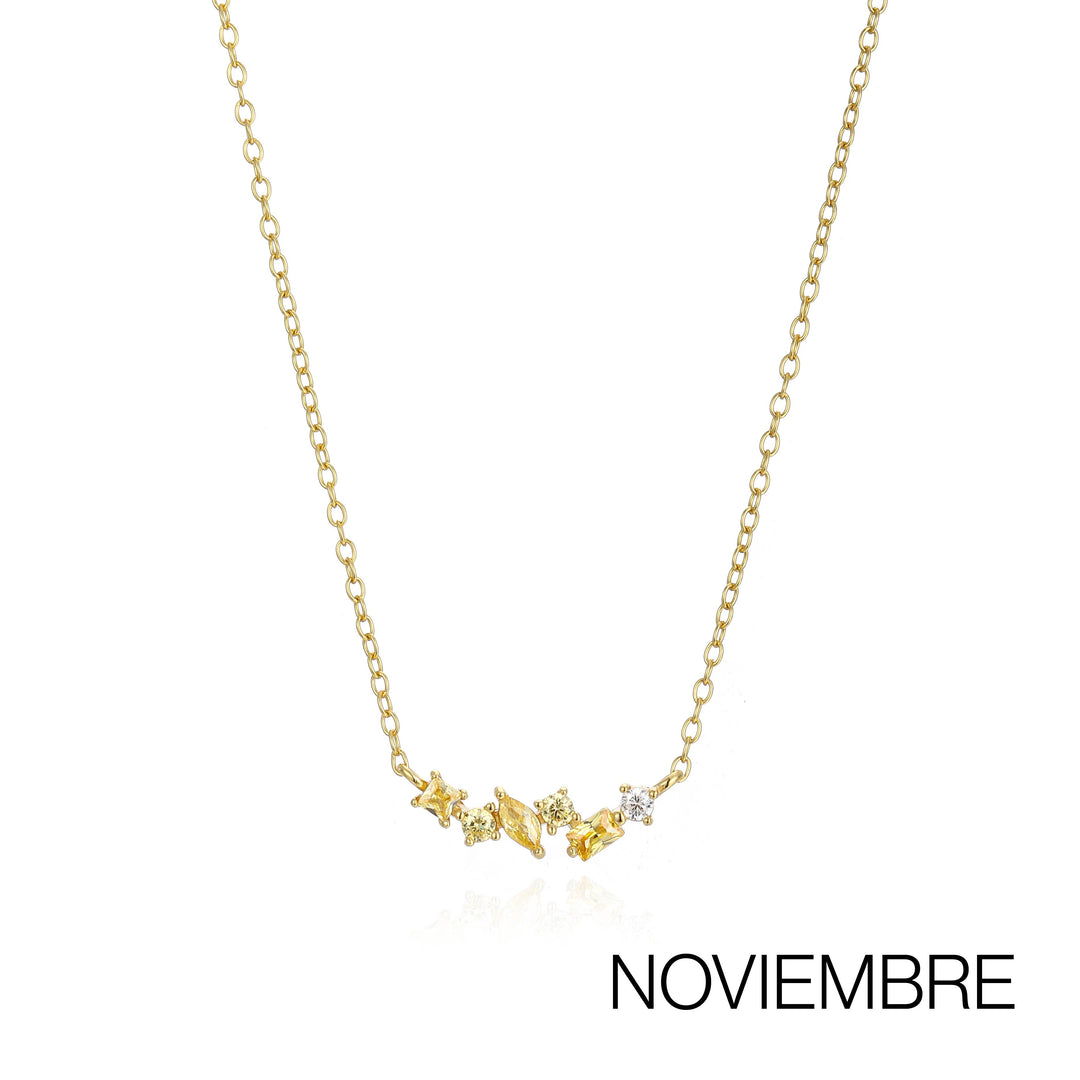 Adelle Birthstone Necklace
