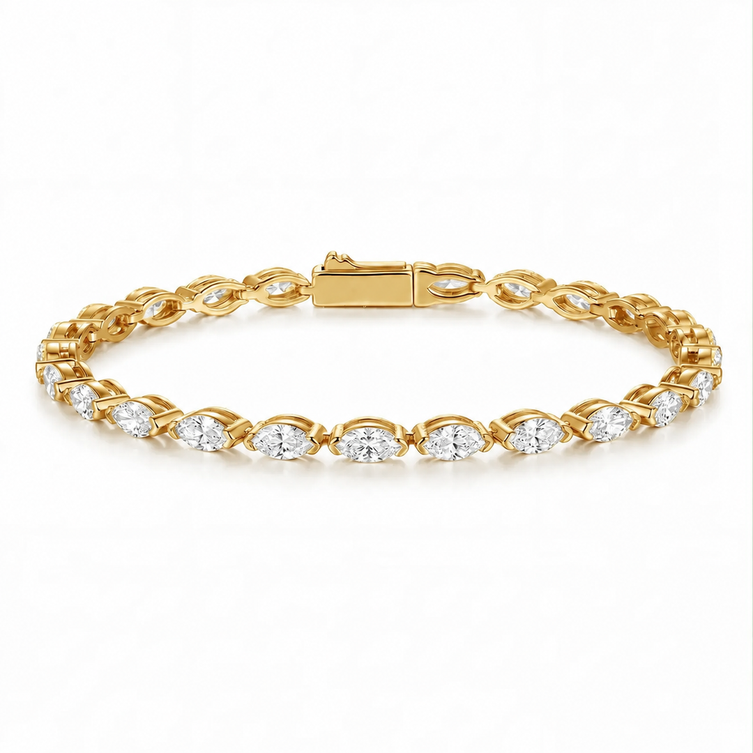 Marquise Bracelet Gold