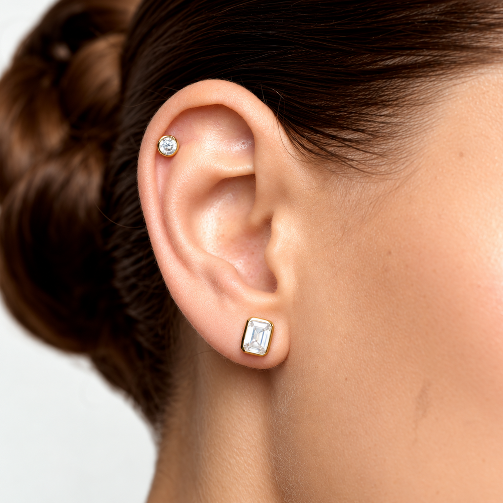 Round Brilliant piercing