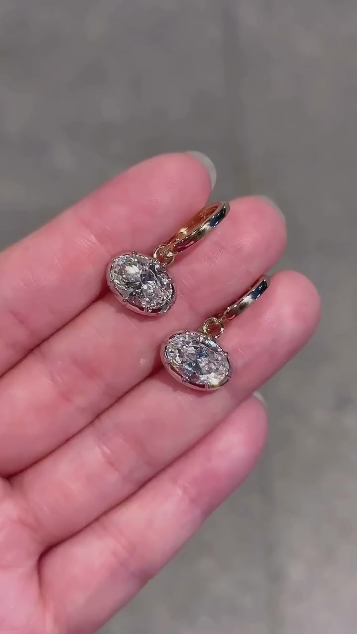 Hailey Maxi Earrings Gold PREORDER