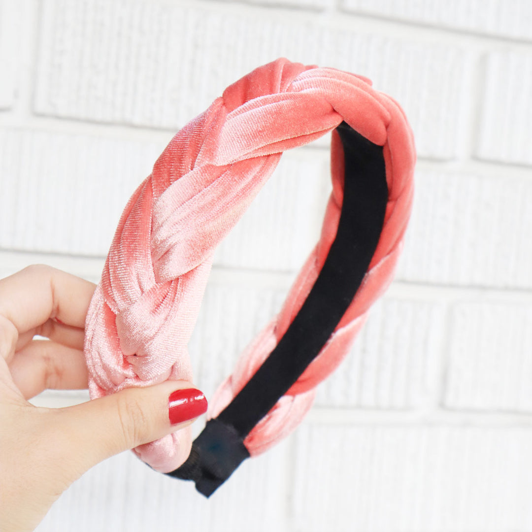 Candace Velvet Padded Headband