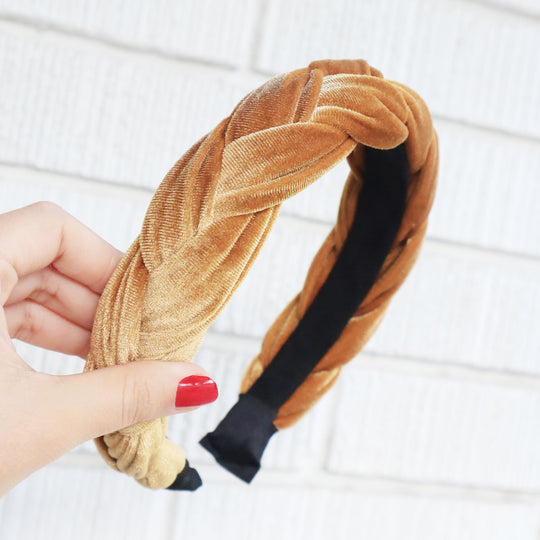 Candace Velvet Padded Headband
