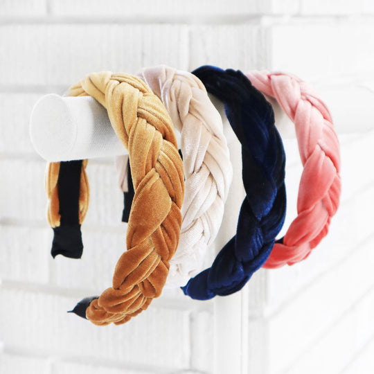 Candace Velvet Padded Headband